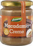 Crema BIO de nuci Macadamia 30%, borcan 250g - Dennree