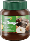 Crema Nuss Nougat ciocolata si alune de padure, 400g - Dennree