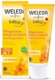 Crema de corp hidratanta cu galbenele, 75 ml - Weleda Baby