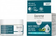 Crema de noapte antirid cu coenzima Q10 NEW, Basis Sensitiv - LAVERA
