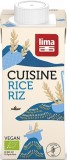 Crema de orez bio (smantana vegetala), 200ml - Lima