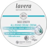 Crema hidratanta multifunctionala cu unt de shea Basis Sensitiv, 150ml - LAVERA