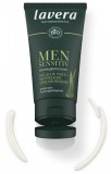 Crema hidratanta barbati lavera Men Sensitive - cu aloe vera si acid hialuronic, pentru piele sensibila