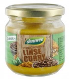 Crema tartinabila bio din legume Linte   Curry, 180g - Dennree