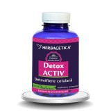 DETOX Activ, 120 capsule - HERBAGETICA