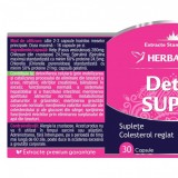 DETOX Suplu, 30 capsule - HERBAGETICA