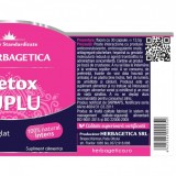 DETOX Suplu, 30 capsule - HERBAGETICA