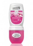 DELISTAT Deodorant roll-on bio fara alcool Trandafiri Salbatici, 50 ml - LAVERA