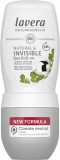 Deodorant roll-on BIO Natural Invisible 48h - LAVERA