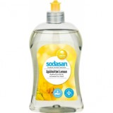 Detergent bio pentru vase Lamaie, 500 ml - Sodasan