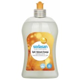 Detergent de vase cu balsam Portocala si Hamamelis, 500 ml - Sodasan