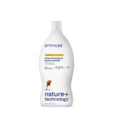 Detergent ecologic de spalat vase si biberoane Citrus Zest, 700 ml - ATTITUDE
