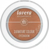 Fard de pleoape bio Signature Colour, Burnt Apricot 04 - LAVERA
