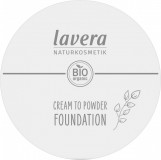 Fond de ten compact Cream to Powder, Light 01 - LAVERA
