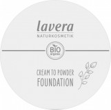 Fond de ten compact Cream to Powder, Tanned 02 - LAVERA