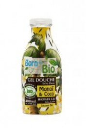 Gel de dus bio Monoi Cocos, 300 ml - Born to Bio