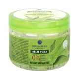 Gel pur de aloe vera, calmant, hidratant, piele sensibila, iritata, arsuri solare, intepaturi insecte, 300ml - Dermaflora