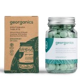 Tablete pentru igiena orala SPEARMINT (apa de gura), 180buc - Georganics