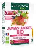 Jambes Legeres supliment BIO anti varice, circulatie periferica, 20 fiole - SANTAROME