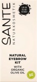 Kit pentru conturare sprancene Natural Eyebrow Kit - SANTE NATURKOSMETIK