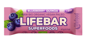 Baton Plus cu afine si quinoa raw bio, 47g - Lifebar