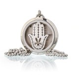 Colier aromaterapie Hand of Fatima, 30mm - Ancient Wisdom