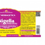 NIGELLA Chimen Negru, supliment natural, 60 capsule - HERBAGETICA