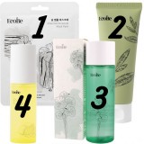 EcoBe Pore Balance Ritual– Pachet rutina coreeană control sebum purificare pentru ten gras, mixt (4 produse)