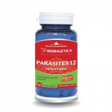 Parasites 12 Detox Forte, 60 capsule - HERBAGETICA