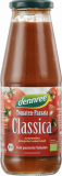 Passata clasica de tomate bio, substanta uscata 7%, sticla 680g - Dennree