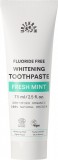 Pasta de dinti bio Fresh Mint cu apatit, pentru albirea dintilor, 75ml - URTEKRAM