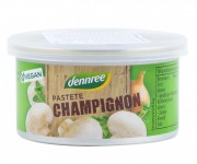 Pate vegetal bio cu ciuperci, 125g - Dennree