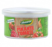 Pate vegetal bio picant cu tomate, 125g - Dennree