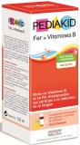Pediakid Fier + Vitamina B pentru copii, sirop 125 ml - PEDIAKID