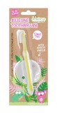 Periuta de dinti din silicon cu protectie, pentru 1-2 ani - Jack n Jill