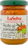 Pesto rosso BIO cu ricotta, 140g - LaSelva