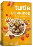 Porridge bio fara gluten cu fulgi de ovaz si stafide, 400g - Turtle