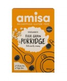 Porridge bio din 4 cereale (Ovaz, Mei, Amaranth, Hrisca) fara gluten, 300g - Amisa