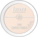 Pudra compacta bio Satin Powder, Light 01 - LAVERA