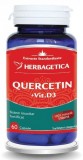 Quercetin cu Vitamina D3, 60 capsule - HERBAGETICA
