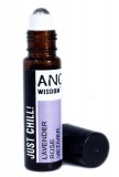 Roll-on uleiuri esentiale Just Chill! (lavanda, trandafir, vetiver), 10ml - Ancient Wisdom