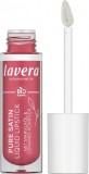 Ruj lichid BIO lavera Pure Satin Liquid Lipstick - Sweet Peony 04