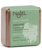 Sapun de Alep cu argila rosie, 100 g - NAJEL