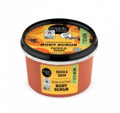 Scrub de corp delicios cu zahar si papaya, 250ml - Organic Shop