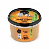 Scrub de corp delicios cu zahar si portocala, 250ml - Organic Shop