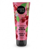 Scrub pentru ten cu cirese si ghimbir Cherry Ginger, 75ml - Organic Shop