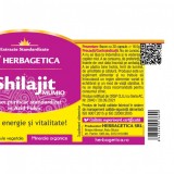 Shilajit Mumio, supliment natural, 30 capsule - HERBAGETICA