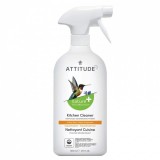 Solutie de curatat bucataria, coaja de citrice, 800ml - ATTITUDE