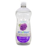 Detergent vase ecologic cu lavanda si aloe vera, 740 ml - ECOMAX