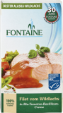 Somon salbatic file in sos de tomate cu busuioc, conserva 200g - Fontaine